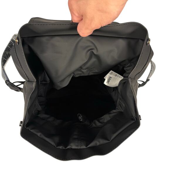 RAINS x Tik Tok Bucket Backpack W3 Fold Top Waterproof Rucksack Bag NEW